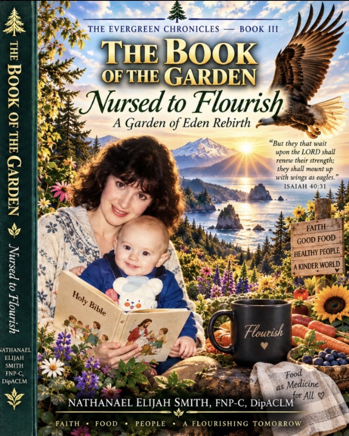 The Book of the Garden: Nursed to Flourish cover artwork.